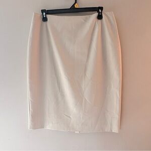 ANTONIO MELANI White Pencil Skirt